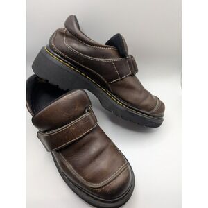 VTG Dr. Martens Y2K Monk Strap Chunky Soles 9380 England‎ Shoes UK 4 US 5 Grunge